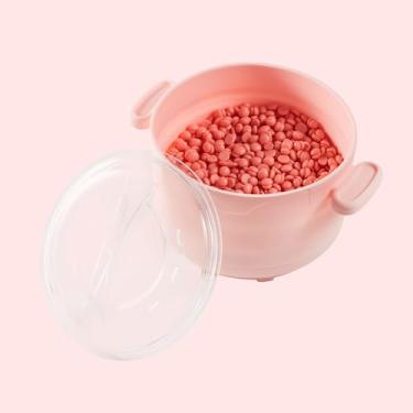 Imagem de BPrettier Aquecedor de cera para depilação – Mini aquecedor de cera dobrável e portátil para rosto, corpo, linha de biquíni – Design compacto de aquecimento rápido para uso doméstico, salão de beleza