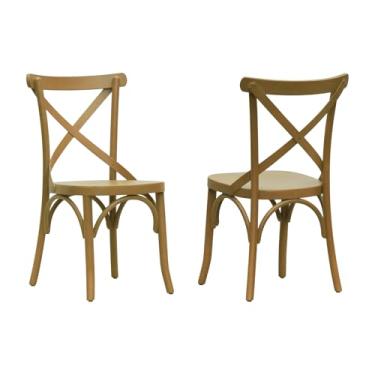 Imagem de Kit 2 Cadeiras Xisto Madeira Maciça - Natural