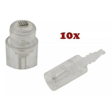 Imagem de Kit 10 Cartuchos 3D Nano Caneta Dermapen MYM Dr. Pen M7