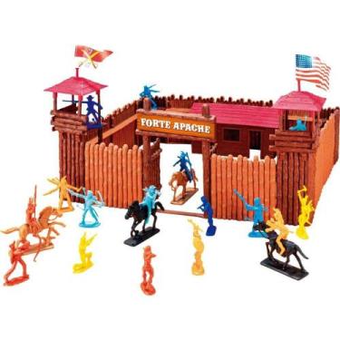 Imagem de Miniatura Colecionavel Forte Apache Batalha Junior - Gulliver