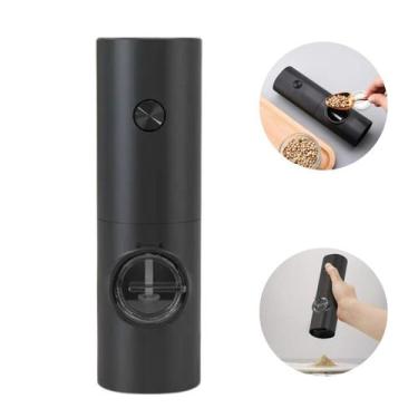 Imagem de Moedor Elétrico Pimenta Sal Regulador de Moagem Especiarias - Unyhome