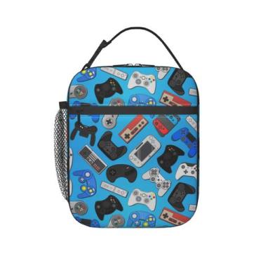 Imagem de Lunch Bag Gbuzozie, controlador de videogame, isolado com fundo