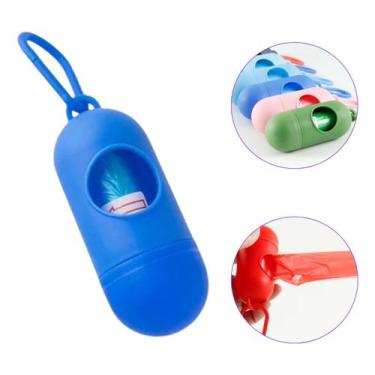 Imagem de Kit Suporte + Refil Cata Caca Saquinhos Higiênicos Cachorro - Luatek