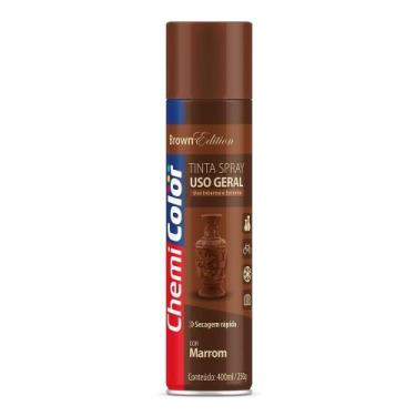 Imagem de Tinta Spray Chemicolor Uso Geral Marrom 400ml