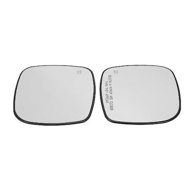 Imagem de Zhjvihx Vista Lateral Espelho Vidro, 68026176AB Durável por Causa do Espelho Estável de Porta Durável para Grand Caravan 2008 a 2020