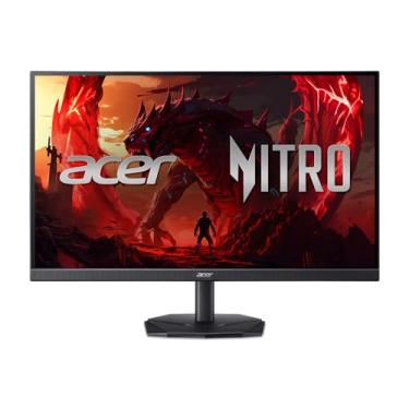 Imagem de acer Monitor para jogos Nitro Full HD 1920 x 1080 ZeroFrame Design IPS de 23,8 polegadas | AMD FreeSync Premium | Atualização de 200Hz | Até 0,5 ms | Uma porta de exibição 1.2 e duas portas HDMI 2.0 |