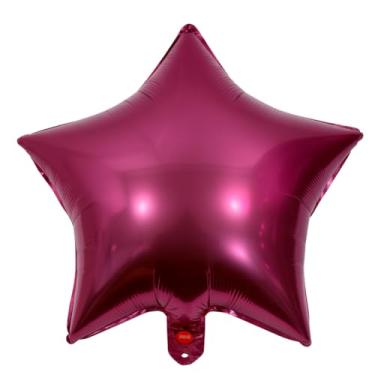 Imagem de Kit 10 Balão Estrela Metalizado 18" (45cm) Foil – Diversas Cores – Decoração de Festa, Aniversário, Casamento, Formatura, Chá Revelação, Eventos, Balão Hélio ou Ar (rosa)