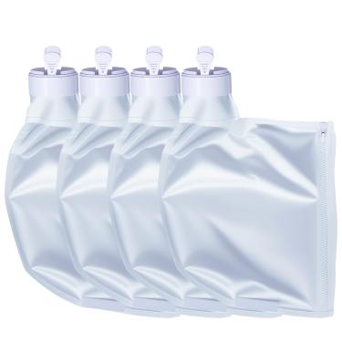 Imagem de Heran Sacos de limpeza de piscina de malha de nylon – Saco de filtro multiuso K13 K16 com zíper de substituição compatível com Polaris 280 480 (pacote com 4)