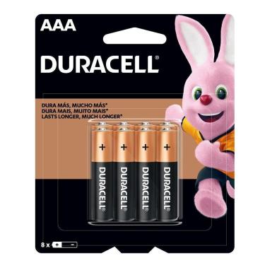 Imagem de Pilha Alcalina Palito AAA 8 UN Duracell