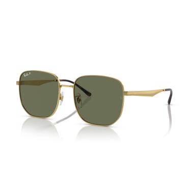 Imagem de Óculos de Sol Ray-Ban Polarizado 0RB3713D 001/9A Tam 57 / Ouro - Lentes Verde