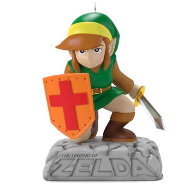 Imagem de Hallmark Keepsake Enfeite de Natal, Nintendo The Legend of Zelda Link com som, presentes para jogadores
