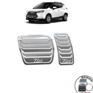 Imagem de Pedaleira Automático Em Aço Inox Jac T50 Prata