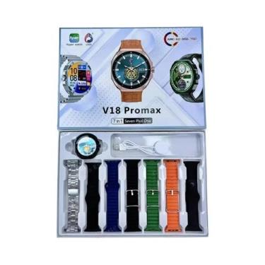 Imagem de Smartwatch Unissex 1.52'' AMOLED Com Monitor De Frequência Cardíaca, À