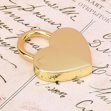 Imagem de KIMISS Fábrica Direta 30 * 39mm de Cadeado de Coração de Bronze Antigo, Trava de Hardware Deco, Cores personalizáveis: Antiguidade, Bronze Antigo, Preto-are (#14)