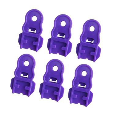 Imagem de Baoblaze Tampa protetora de lata de bebida com 6 peças, fecho de pressão, utensílio de cozinha à prova de vazamento, abridor de anel, ferramenta para, Tolet