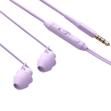 Imagem de Fones de ouvido intra-auriculares com fio Sleeping Earbuds, silicone r