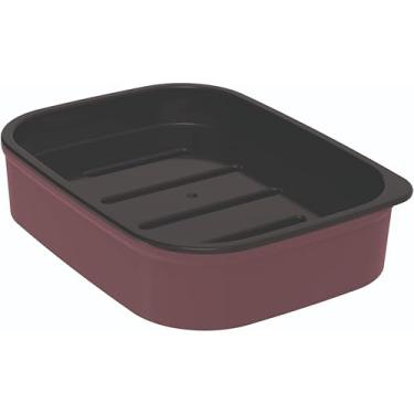 Imagem de Saboneteira Multiuso Com Trava Plasútil(CASSIS FOSCO S/TAMPA)