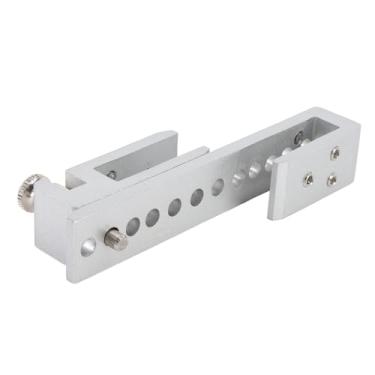 Imagem de FTVOGUE Fechadura de Porta de Armário de Vidro Com 12 Furos, Fechadura de Segurança Com Catraca Deslizante, Hardware de Substituição (Prata 12 mm / 0,5 pol.)