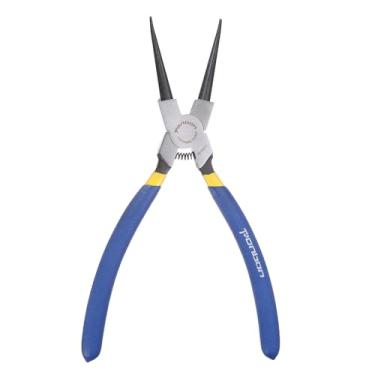 Imagem de Generic Alicate de anel de pressão 22,88 cm com ponta de mandíbula reta de 0,2 cm para alicate de retenção de remoção de anel, azul