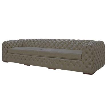 Imagem de Sofá 4 Lugares Astúria 260cm Couro Natural Fendi