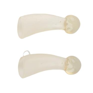 Imagem de Cryfokt Protetor de Chifre de Vaca para Gado Protetor de Silicone Durável Anti-combate Acessórios de Fazenda Cosilicone Incluído para 2 Conjuntos de Braçadeira Cena de Fazenda Aplicável