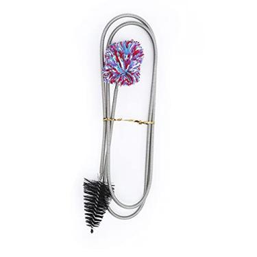 Imagem de Yctze Escova Flexível de Cobra para Limpeza de Boquilhas de Saxofone e Trompete – Ferramenta Leve de Cuidado de Instrumentos para Fluxo de Ar Completo e Manutenção de Som