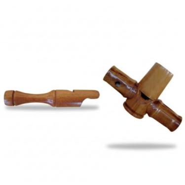 Imagem de Apito Uru + Apito Inhambu Açu Pios em madeira profissionais