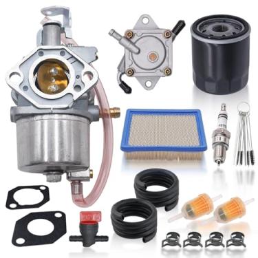 Imagem de Carburador FE350 adequado para carrinho de golfe de carro de clube DS Precedent Turf Carryall 1996-UP substitui 101905901 1016441-01 com filtro de ar 1015426 49065-2071 filtro de óleo