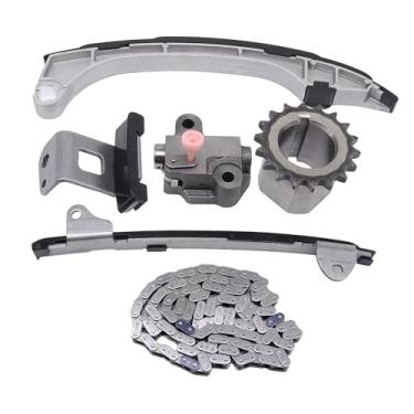 Imagem de OXCANO Kit de corrente de distribuição do motor com roda dentada e tensor e guia compatível com Lexus ES300h 2013-2018, NX300h 2015-2019, Scion TC 2011-2016, Toyota Avalon, Camry, Highlander, RAV4