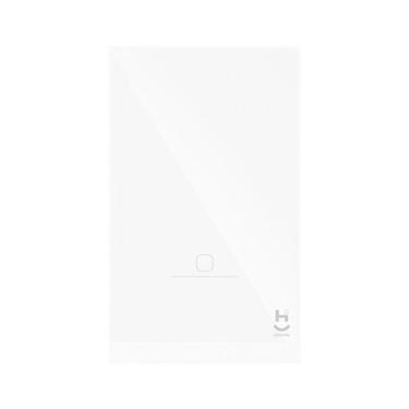 Imagem de Interruptor Inteligente Zigbee Touch 1 Botão Geonav Branco