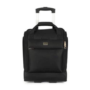 Imagem de Pasta Maleta Executiva Bordo Gash Preta Luxcel MF10518GA