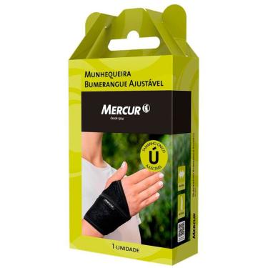 Imagem de Munhequeira Bumerangue Ajustável Mercur Tamanho Único 1 Unidade
