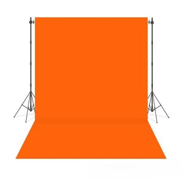 Imagem de Fundo Fotog ráfico Liso Infinito(Laranja,1,80x3,00)