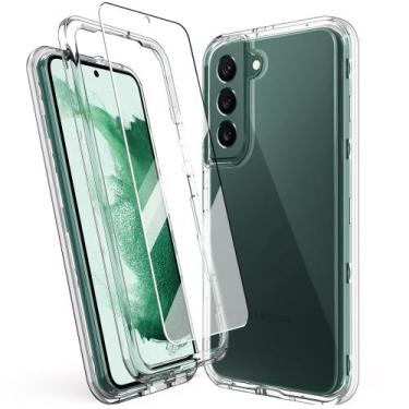 Imagem de Capa de telefone KIOMY para Samsung Galaxy S22 Plus 5G 6,6", 3 camadas