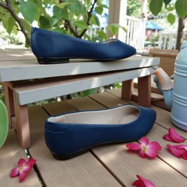 Imagem de Sapatilha Feminina Beira Rio Bico Fino Metalizada Ultra Leve Lançament