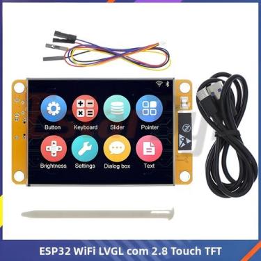Imagem de Módulo LCD TFT De 2.8 Polegadas ESP32 Arduino LVGL WIFI Bluetooth Com 
