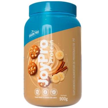 Imagem de Whey Protein Joypro Pote 900g Sabor Bolinho Banana Com Canela Shark Pr