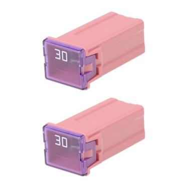 Imagem de Briny River 2 peças de fusível de sopro lento de carro 30A 13133860 compatível com Vauxhall