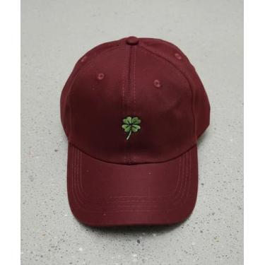 Imagem de Boné Aba Curva Trevo Masculino Feminino Dadhat Ajustável - Sem marca, 