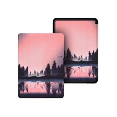 Imagem de Akacy Capa com padrão pintado para Kindle Paperwhite 6.0 polegadas 11ª geração lançada em 2022/2024 (Modelo: C2V2L3/RS23CV) com função hibernar/despertar automática (24)