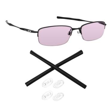 Imagem de Biyxpiv Kits de borracha de substituição para protetores de nariz para óculos Oakley Clubface OX3102, fácil instalação, Kit de borracha