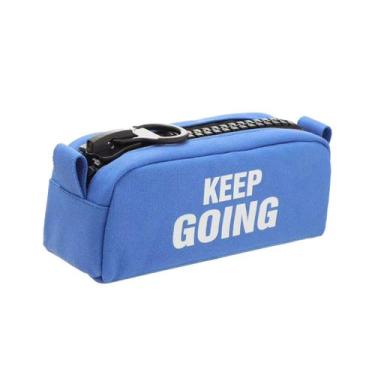 Imagem de Estojo de lápis de lona de grande capacidade 22,5 cm x 7 cm x 10 cm - 