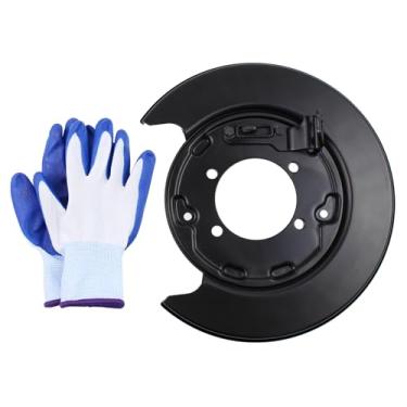 Imagem de DriveFix Protetor contra poeira do freio lateral do motorista traseiro com de freio de estacionamento para Hyundai Santa Fe 4WD 2010-2012, Kia Sorento 4WD 2011-2013