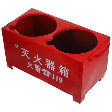 Imagem de Fire Extinguisher Base Stand Holder Floor Bracket Practical Fixing Storage for Home Office Extinguisher Compatible Convenient Access