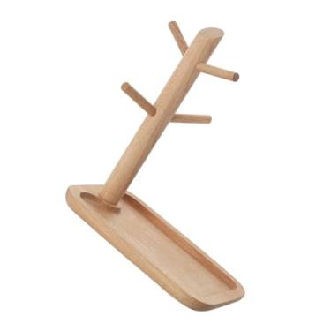 Imagem de Wooden Jewelry Organizer Tray Storage Container for Keys and Small Items Compact Sundries Holder Display Rack for Home Desktop Use