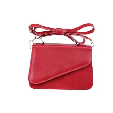 Imagem de Bolsa Feminina Mini Clutch ideal para outfits casuais e elegantes prática + charmosa, perfeita para passeios, encontros e eventos leves(Vermelho)