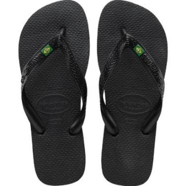 Imagem de Chinelo Havaianas Masculino Brasil 4000032-0001 Preto-Masculino