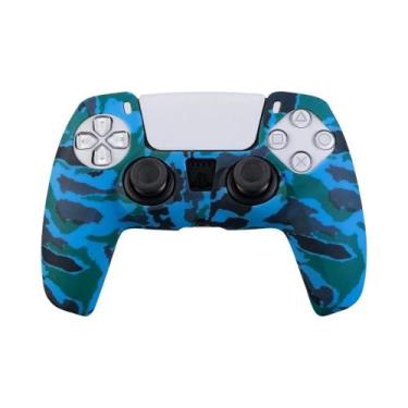 Imagem de Capa Protetora De Silicone Antiderrapante Para Controle PS5 Slim Com G