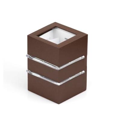 Imagem de Arandela Flip 2 Aletas - Marrom Gold