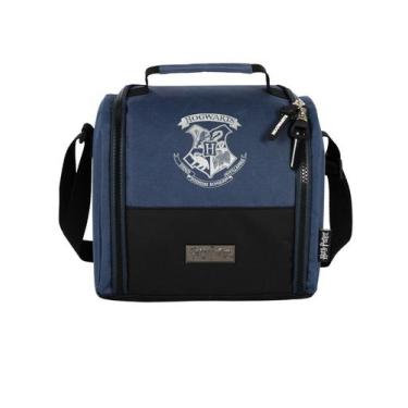 Imagem de Lancheira Térmica Merendeira HARRY POTTER Original - Luxcel, azul